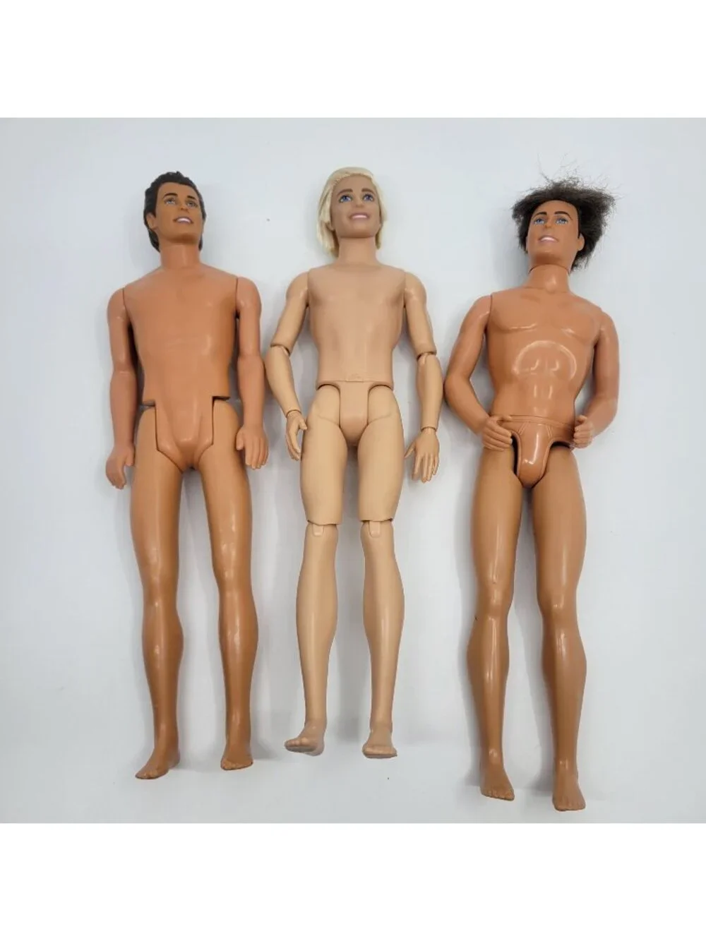 Barbie Ken & Allan Doll Lot - Rooted & Molded Hair, Jointed Vintage to Now